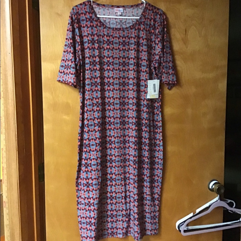 LULAROE With Tag, women’s dress (Julia)  3XL NWT